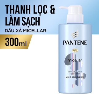 Dầu gội/xả Pantene Micellar 300 mL