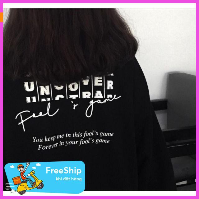 [ Hàng VNXK ] Áo khoác UNCOVER Fool Ir Game JACKET UNISEX (Video) chất liệu chuẩn xịn,thời trang hè