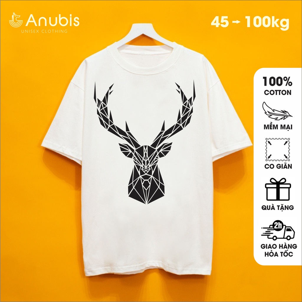 Áo Thun Unisex Sừng Nai Anubis Store