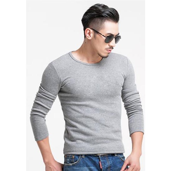 Áo nỉ lót lông dài tay cổ tròn - AR34 | BigBuy360 - bigbuy360.vn