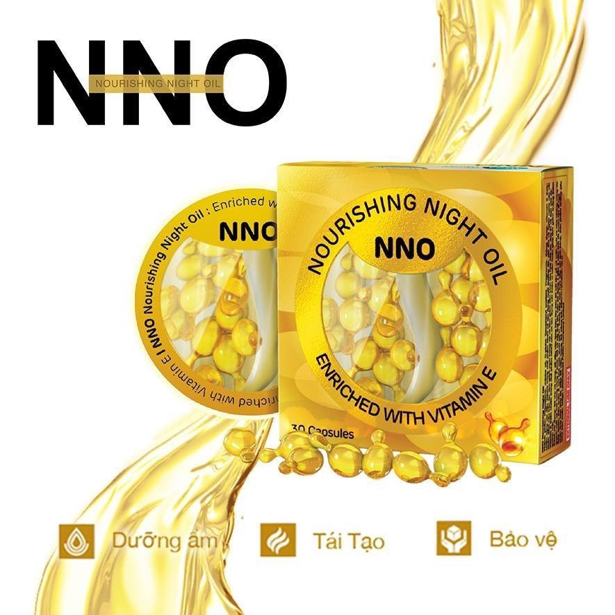 Viên Bôi Dưỡng Da Trắng Da NNO Vitamin E (30 Viên)