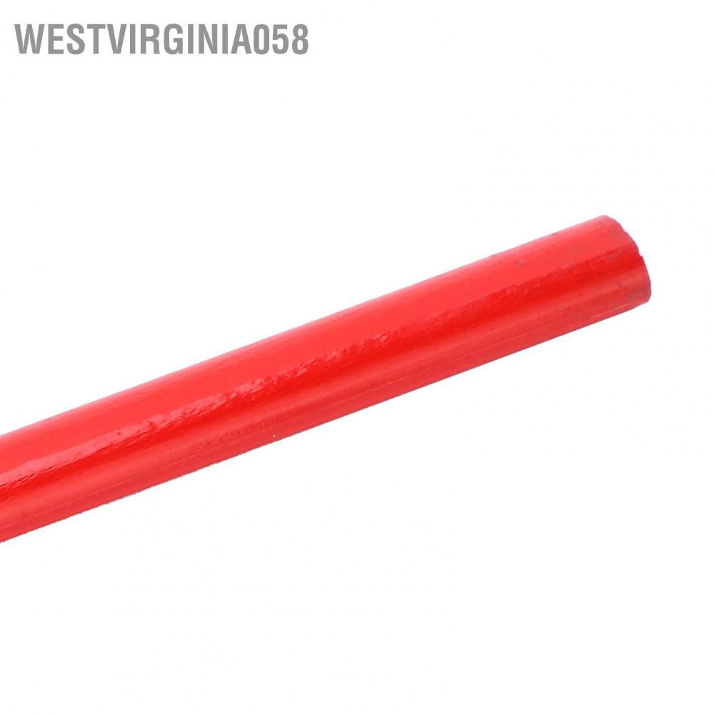 Westvirginia058 12Pcs Carpenters Pencils Black Core Oval 2‑Head DIY Woodworking Mark Pen Hand Tools