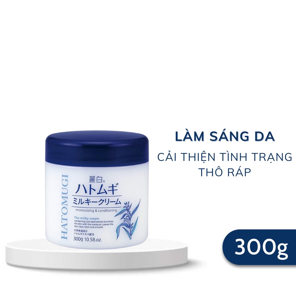 Kem Dưỡng Hatomugi Chiết Xuất Ý Dĩ Làm Sáng Da 300g