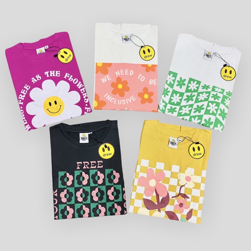 Áo thun xuất hàn smile original in hình dễ thương