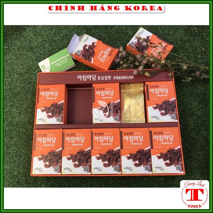 Hồng sâm thái lát tẩm mật ong Achimmadang, hộp 200gr - Sâm tẩm mật ong hàn quốc chính hãng, tranglinh