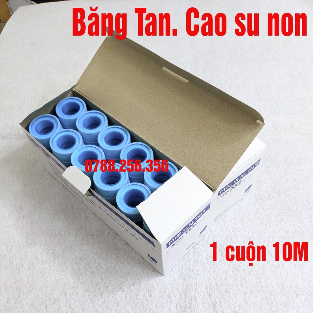 Hộp 60 cuộn băng tan, cao su non, keo lụa Tombo TOMBOCO 9082 made in Malaysia