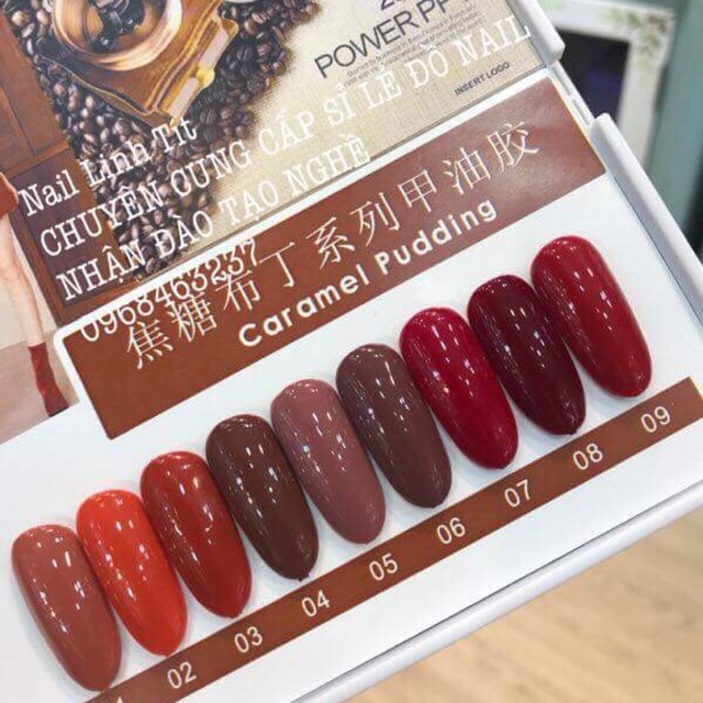 SƠN GEL THEO SÉT (NAIL LINH)