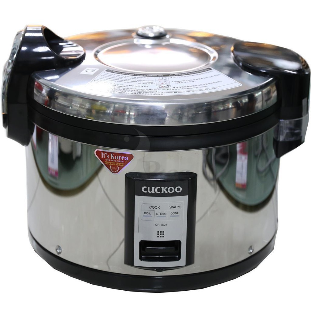 Nồi cơm điện CUCKOO 6.3L ( VỎ INOX ) CR3521S