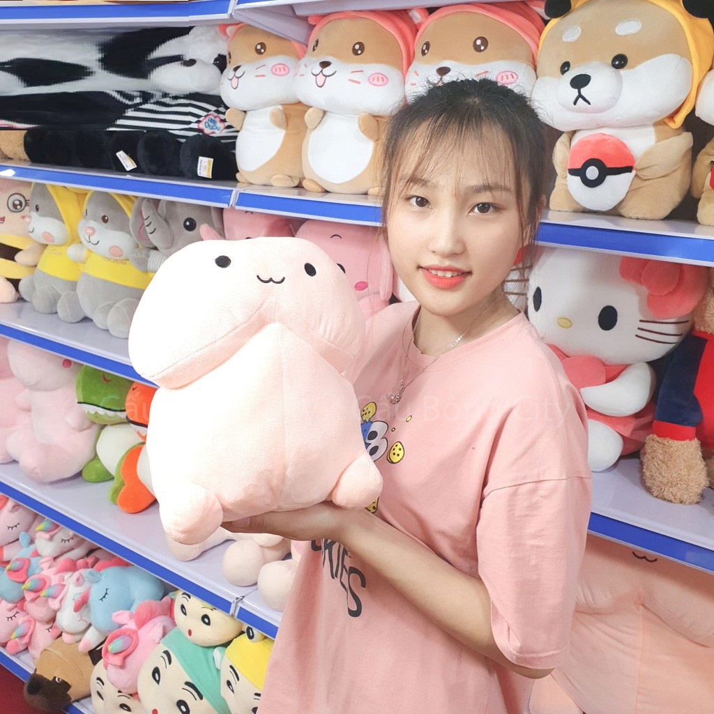 Gấu bông ciu cao cấp quà tặng dễ thương cho bạn gái  Tặng kèm đai kháng lực tập thể dục