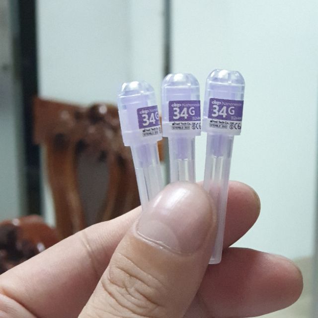 Kim Tiêm Meso 34G Nanoneedle - Hãng Jbp Hàn Quốc