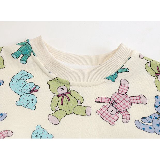 Áo Thun Tay Dài In Họa Tiết Hoạt Hình Phong Cách Nhật Bản Dành Cho Bé Trai Gái 3 Tuổi