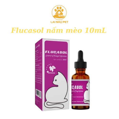 Sản phẩm Flucasol nấm cho mèo - GFB Pharma Canada - LAI NHỰ PET