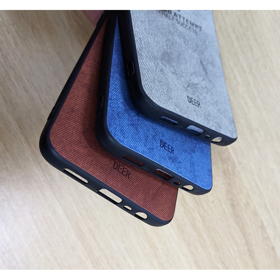 Bộ ốp lưng giả da kính cường lực full màn hình Oppo A15