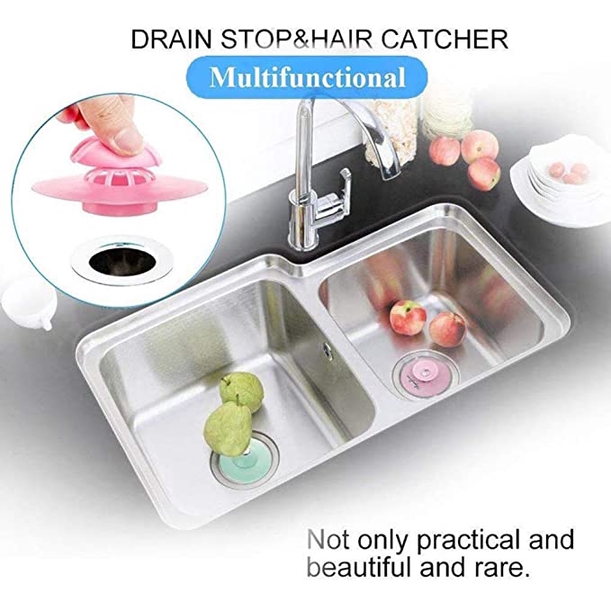 Nút Chặn Lỗ Thoát Nước 2 Trong 1 Đa Năng Bền Bỉ Chất Lượng Cao