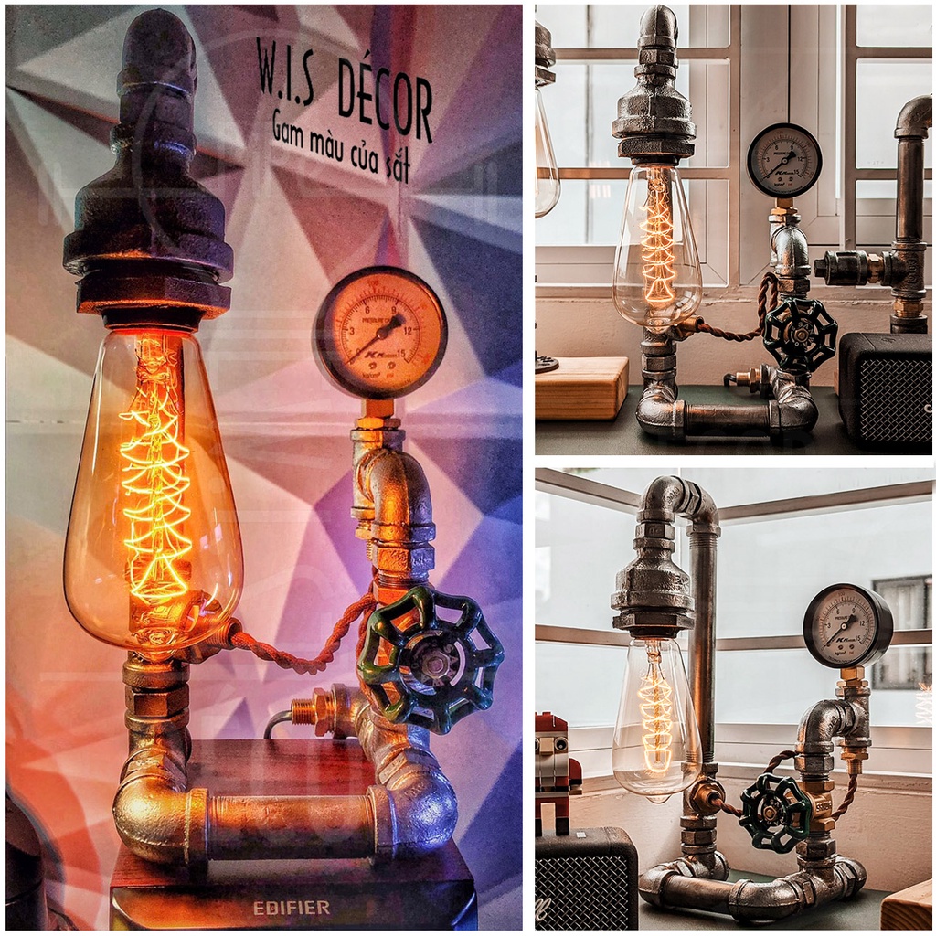 Đèn Decor - Đèn Ống Nước Bóng Sợi Đốt Edison - The FogEL