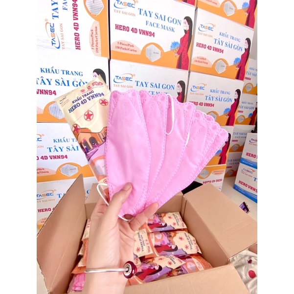 KHẨU TRANG N94 TÂY SÀI GÒN HÀNG CAO CẤP 4 LỚP KHÁNG KHUẨN