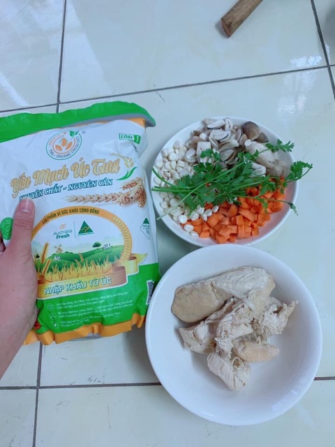 1kg Yến Mạch úc tươi giảm cân loại 1 date mới nhất đức toàn | BigBuy360 - bigbuy360.vn