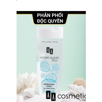 Nước Hoa Hồng AA HYDRO ALGAE - AA COSMETIC tặng kèm bông tẩy trang siêu xinh.[MỸ PHẨM CHÂU ÂU CHÍNH HÃNG ]