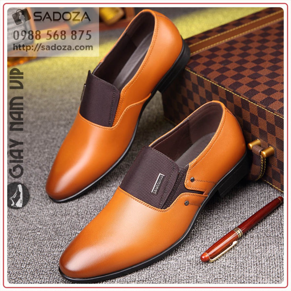 Giày Nam Cao Cấp - FREESHIP - Giày Lười Nam Đẳng Cấp Quý Phái GD88 | BigBuy360 - bigbuy360.vn