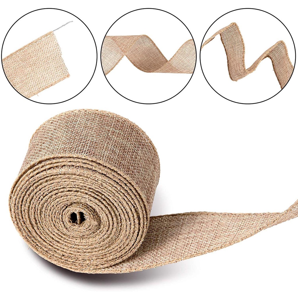 Dây Ruy Băng Quấn Viền Trang Trí Giáng Sinh
