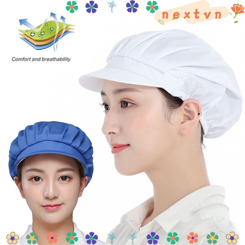 Mũ đầu bếp chuyên nghiệp chất liệu vải