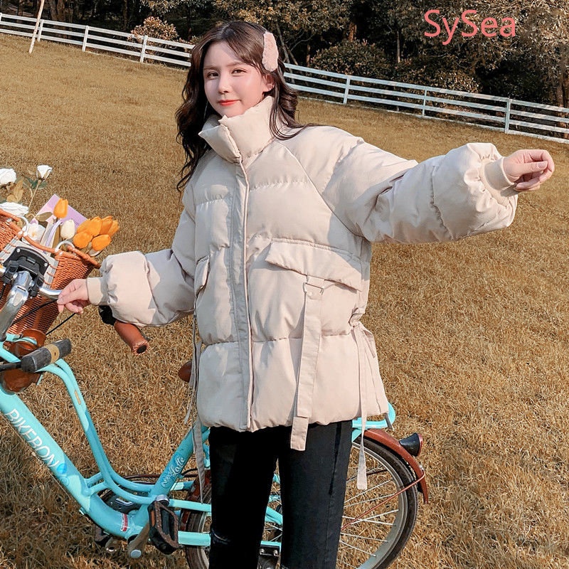 Áo Khoác Cotton Dáng Rộng Thời Trang Mùa Đông Hàn Quốc Dành Cho Nữ