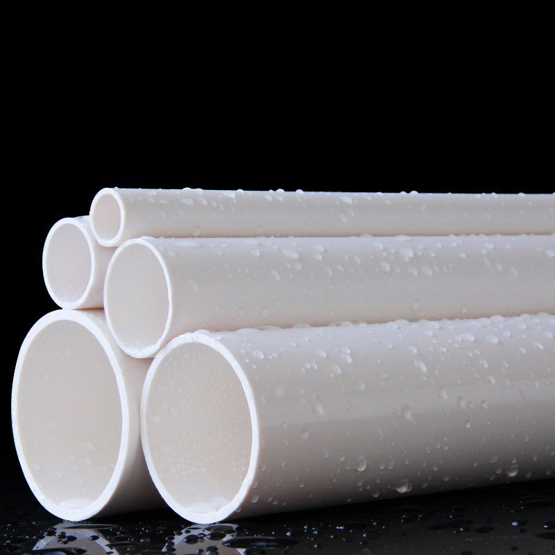 Ống nước bằng nhựa màu trắng kích thước 20-50mm tiện dụng