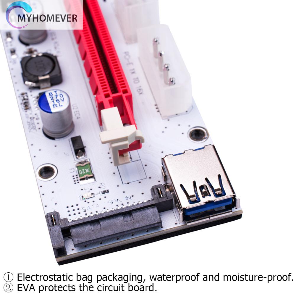 Bộ Chuyển Đổi Card Đồ Họa Pci-E Usb 3.0 Pci Express 1x Sang 16x