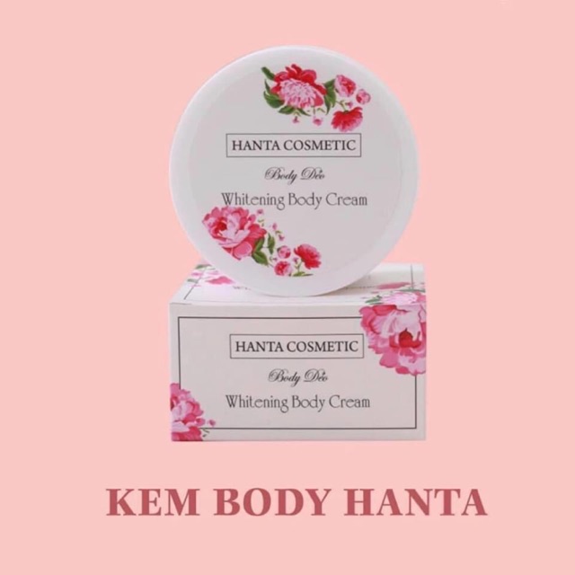 (HÀNG CHÍNH HÃNG) HANTA COSMETIC Kem Body Dẻo - Whitening Body Cream