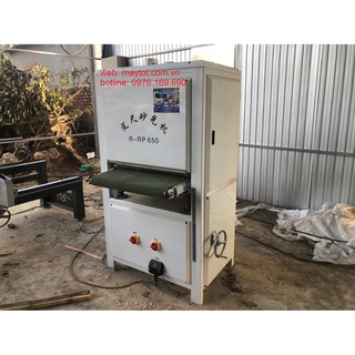 Máy chà nhám thùng - khổ 650 - giá rẻ - 2 trục - nhập khẩu