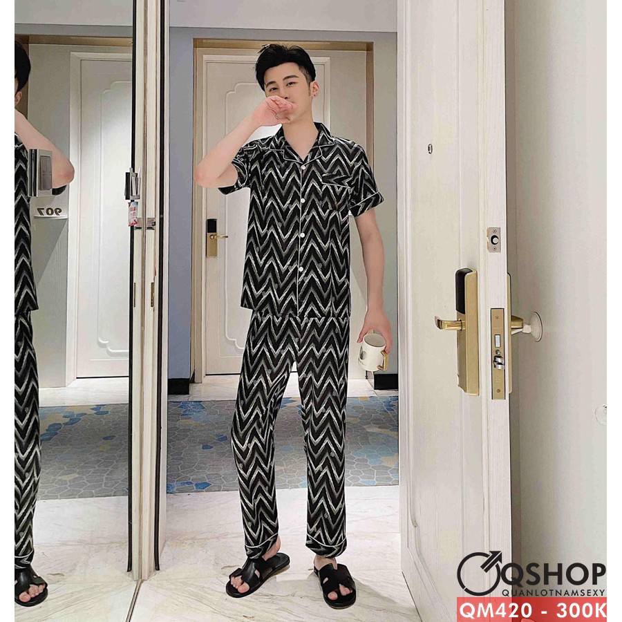 BỘ ĐỒ PIJAMA NAM QSHOP QM420