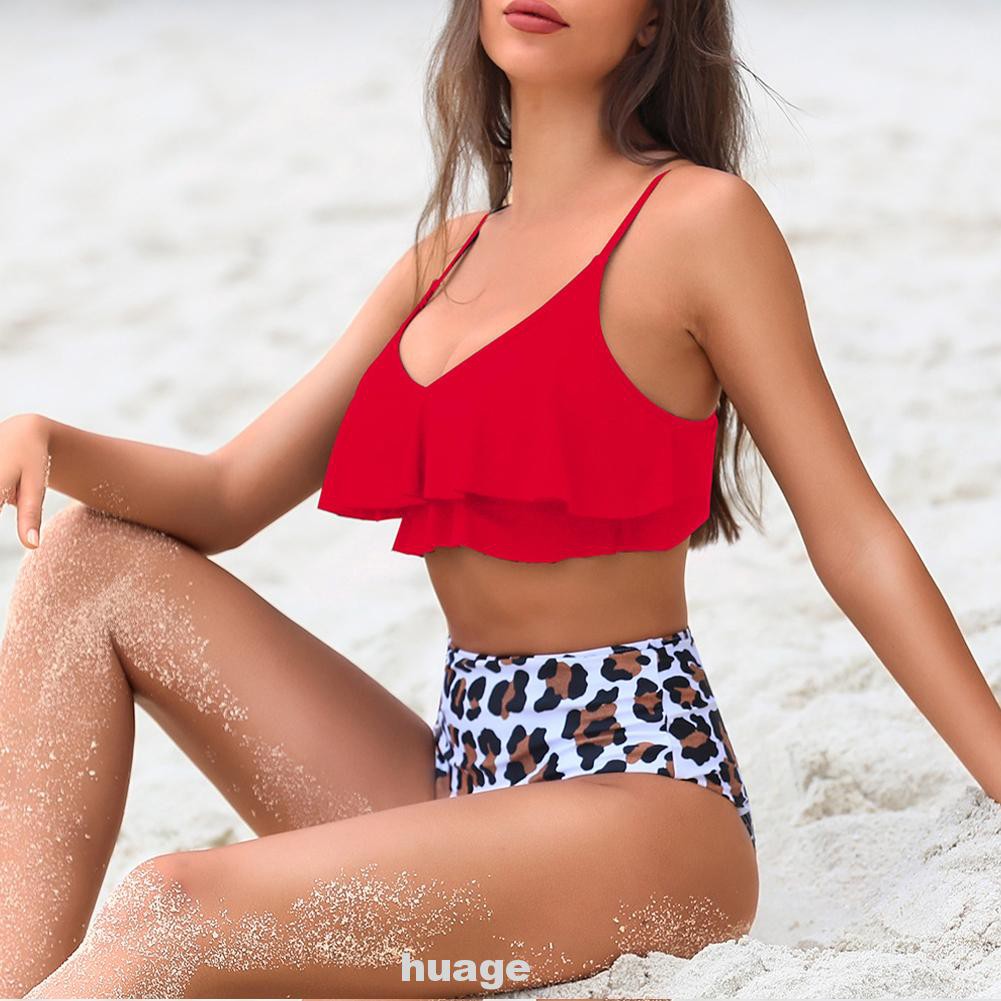 Bộ Bikini 2 Mảnh Lưng Cao Gợi Cảm Cho Nữ | BigBuy360 - bigbuy360.vn