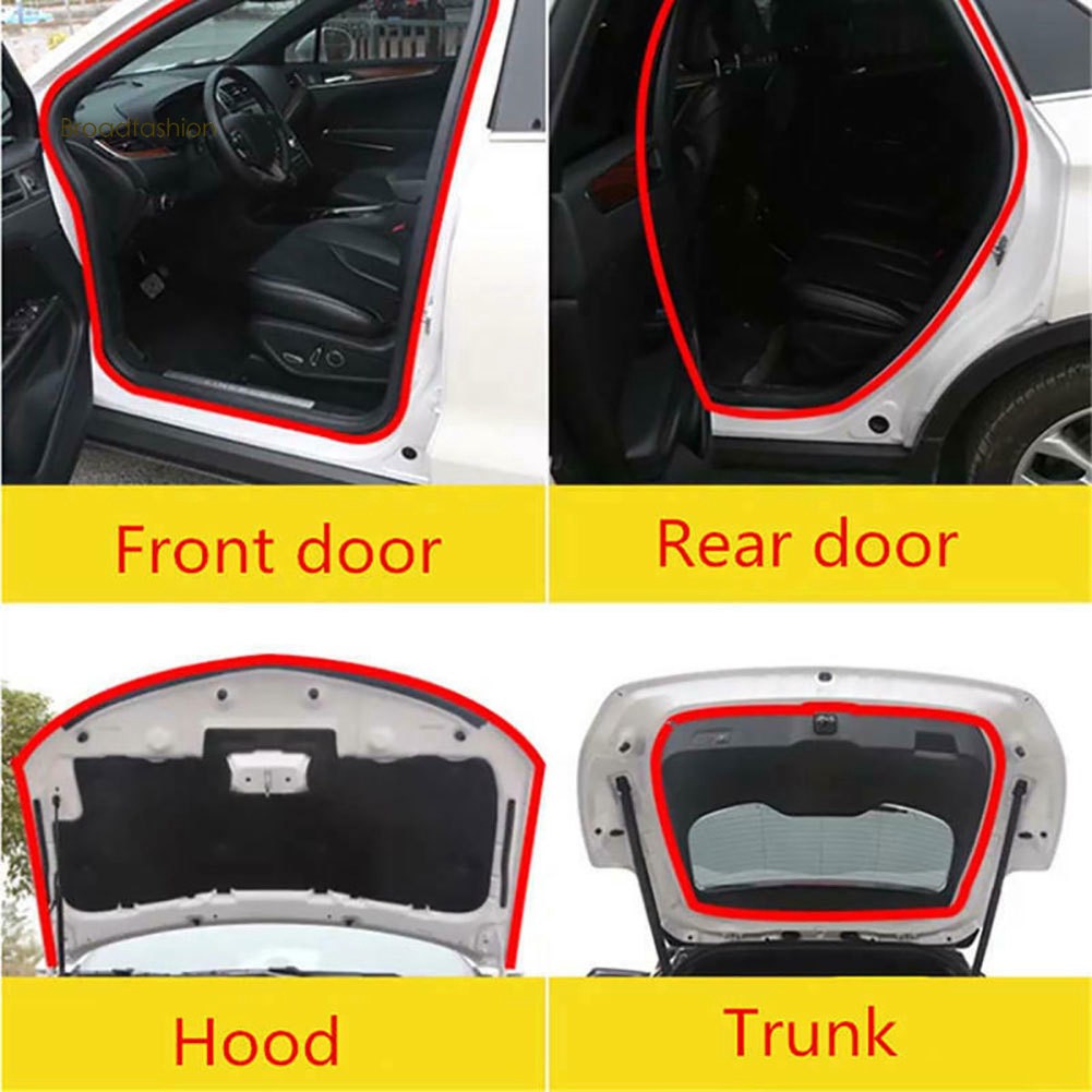 Cuộn Dây Cao Su Cách Âm 5M Viền Cửa Xe Ô Tô Chữ L