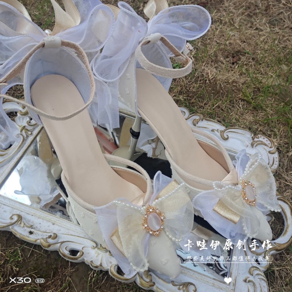 GIÀY CAO GÓT MŨI NHỌN LOLITA  4446