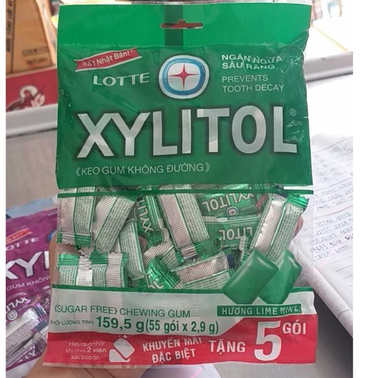 Kẹo Xyliton gói 159,9g (55 gói x 2,9g)