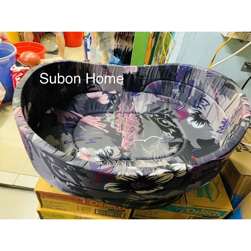 Ổ nệm nằm cho chó mèo 🧶 Nệm Oval 1 lớp 🧺🧸