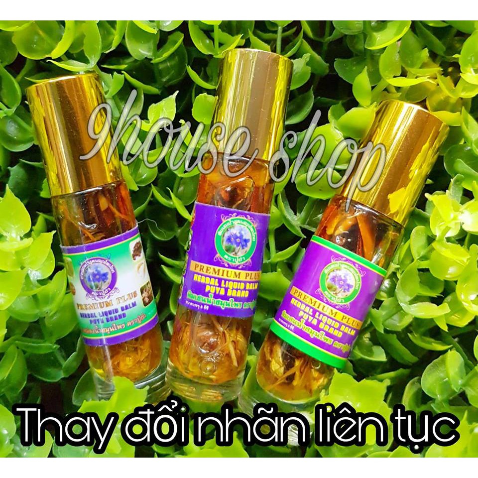 Dầu Sâm PUYA BRAND 19 vị thảo dược (hoàng gia Thái sản xuất)