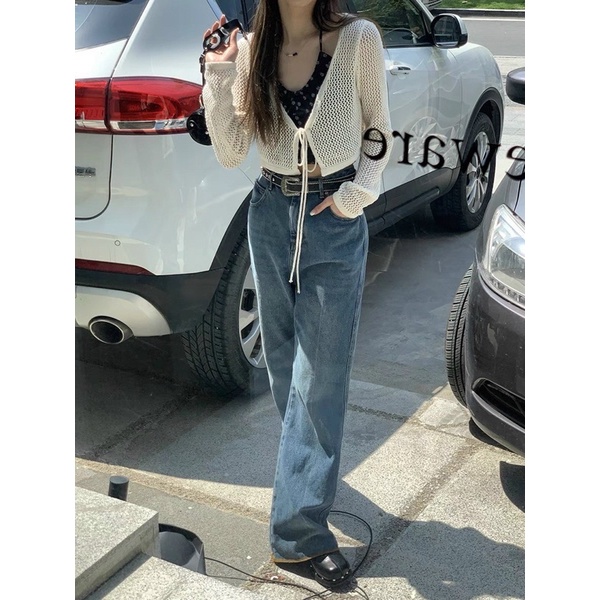 Áo khoác cardigan lưới siêu hot cho mùa hè, Áo khoác len mỏng