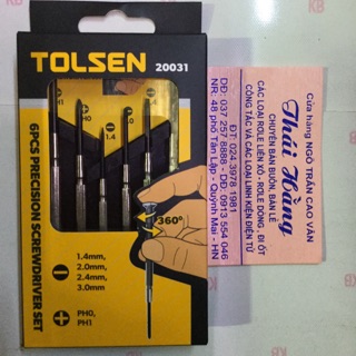 Tô vít hộp mở đồng hồ tolsen 20031