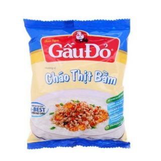 CHÁO GẤU ĐỎ THỊT BẰM GÓI 50G
