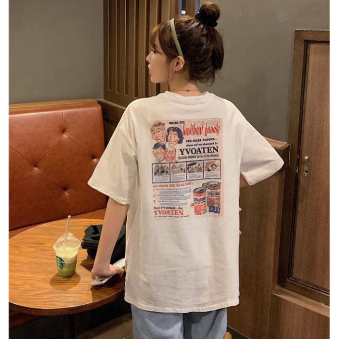 ÁO THUN, ÁO PHÔNG TAY LỠ UNISEX FORM RỘNG OVERSIZE ANIME M277 KL SHOP DVSHOP