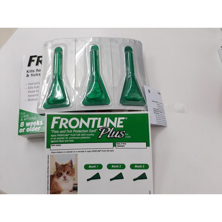 Trị ve rận FRONTLINE PLUS CAT mèo