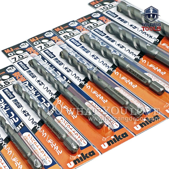 Mũi Khoan Đa Năng Unika MJ Chuôi Dài Lục Giác