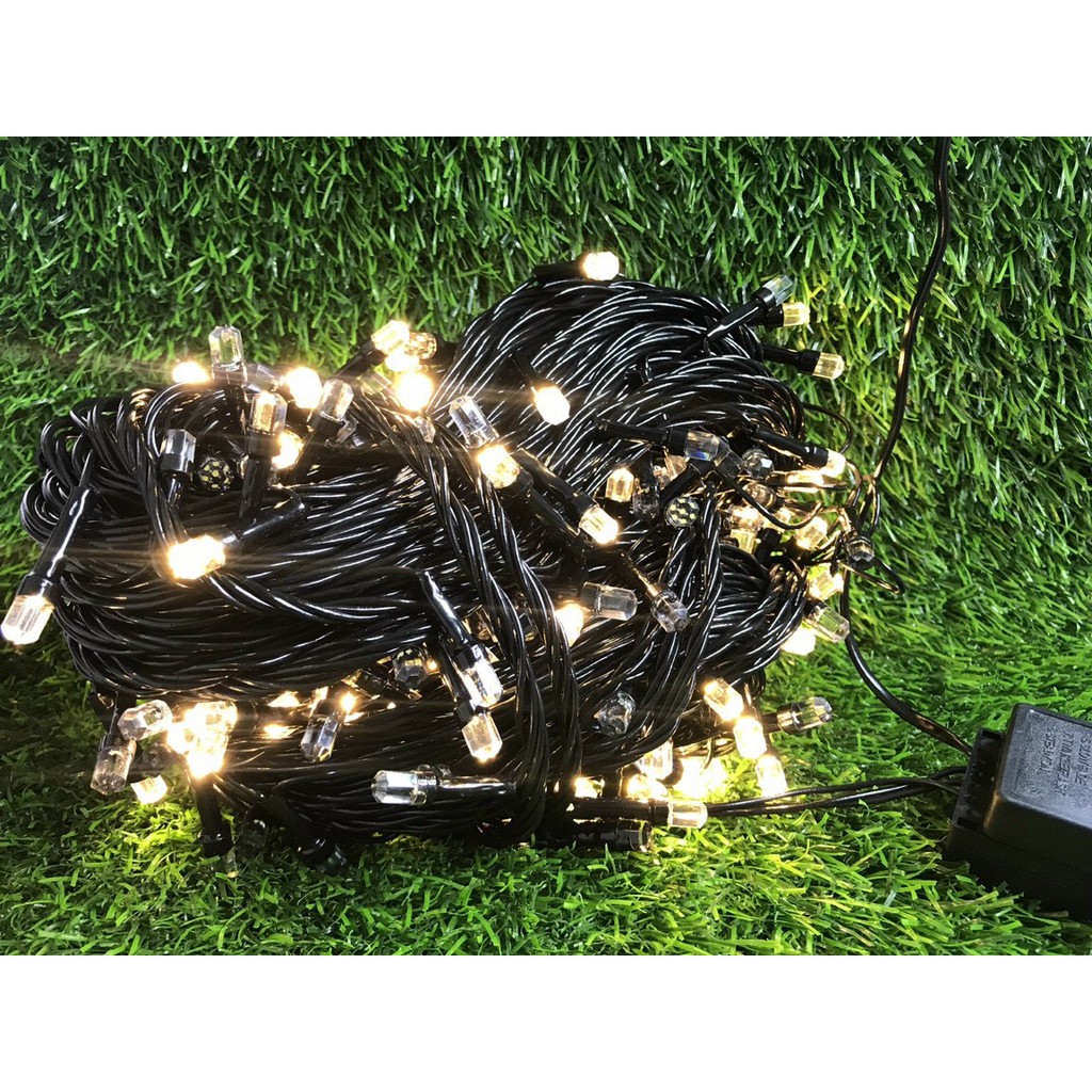 [Giao hỏa tốc trong ngày] Led dây nháy dài 40m ánh sáng vàng