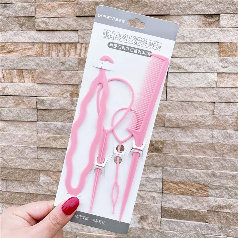 Lược Kim Tạo Kiểu Tóc Tết DIY Tiện Dụng