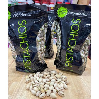 (Hàng Mỹ) Hạt Dẻ Cười Rang Ít Muối Wonderful Pistachios, Roasted & Lightly Salted 680g