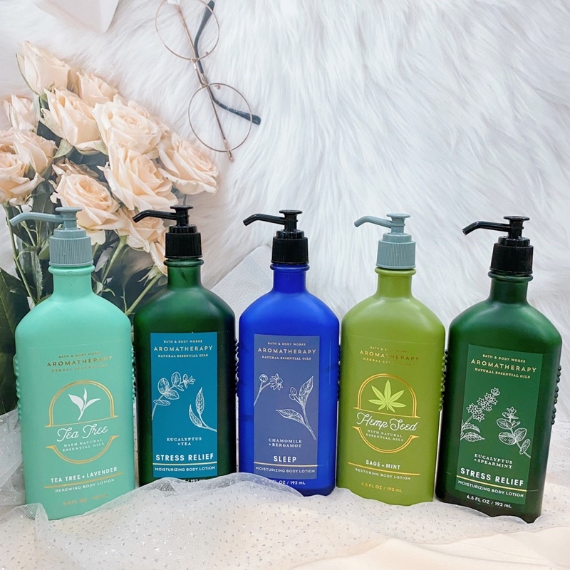 Sữa Dưỡng Body Lotion Tinh Dầu Thư Giãn Bath & Body Works Aromatherapy 295ml