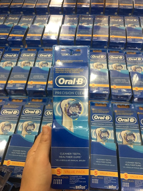 Đầu bàn chải điện thay thế, bàn chải điện oral-B hàng chính hãng.