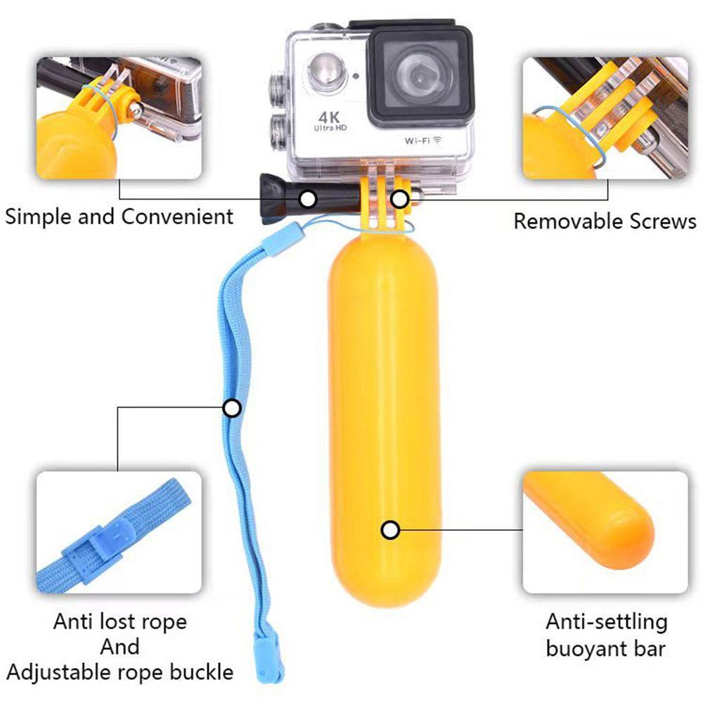 Set 2 Phao Tay Cầm Máy Ảnh GoPro Hero10 9 8 7 6 5 4 3 Xiomi Yi