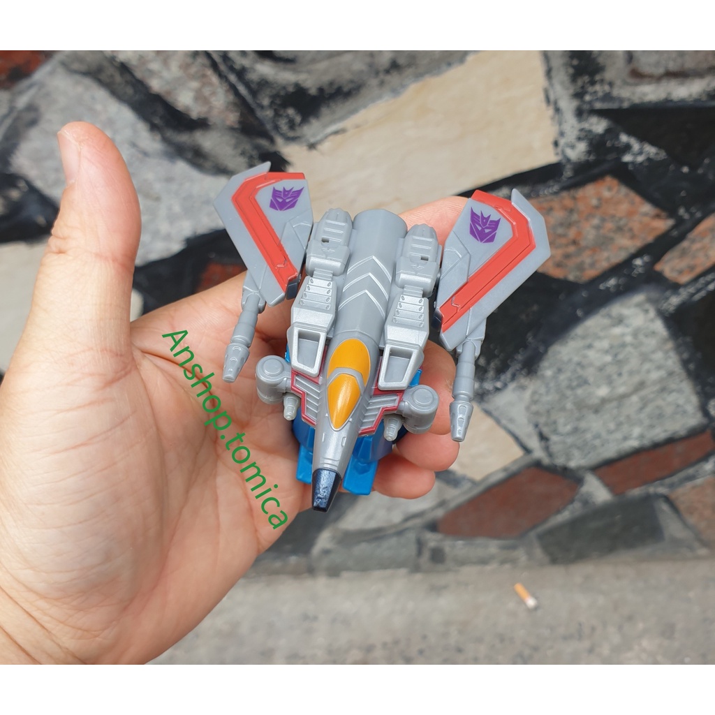 Robot biến hình thành máy bay nhiều bước Transformers Wing Slice Starscream Hasbro